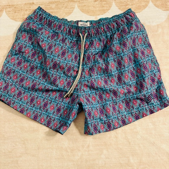 mayaguana Other - Mayaguana Vibrant Patterned Swim Shorts